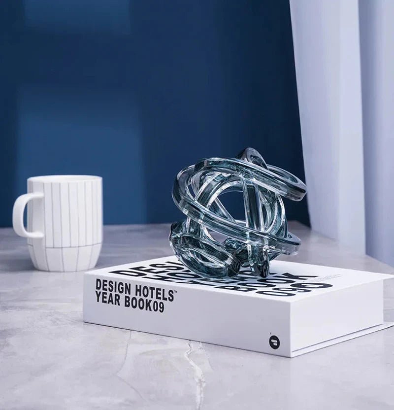 The Southern Atelier – Twisted Coil Glass Sculpture - The Southern AtelierSKU_1755802834569_473