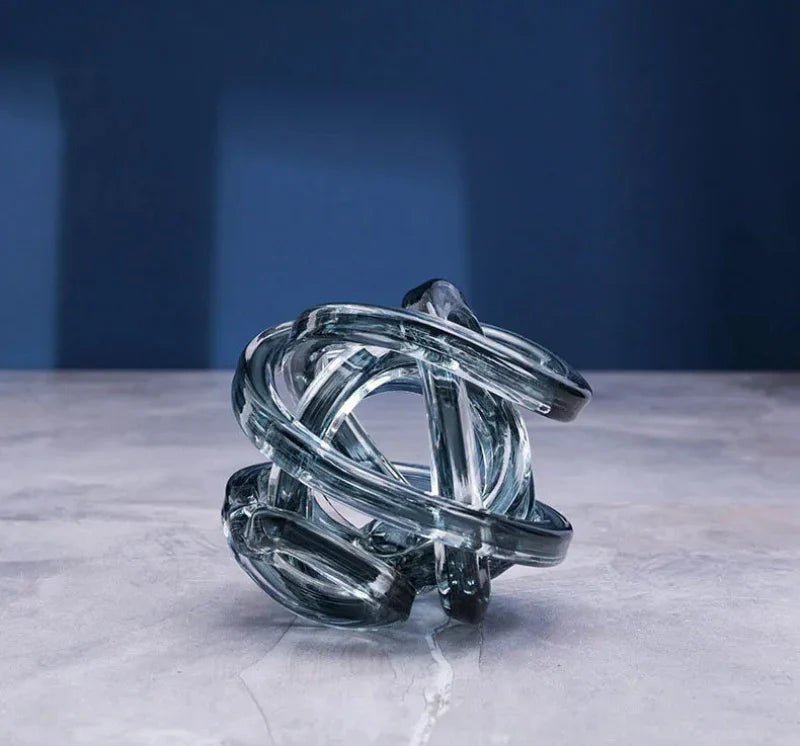 The Southern Atelier – Twisted Coil Glass Sculpture - The Southern AtelierSKU_1755802834569_473