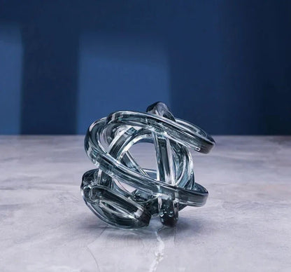 The Southern Atelier – Twisted Coil Glass Sculpture - The Southern AtelierSKU_1755802834569_473