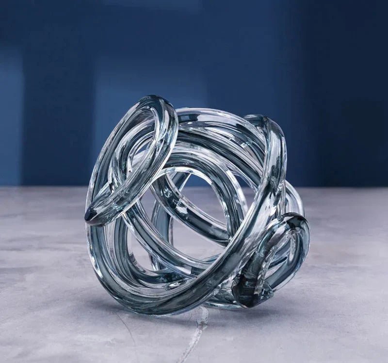 The Southern Atelier – Twisted Coil Glass Sculpture - The Southern AtelierSKU_1755802834569_473
