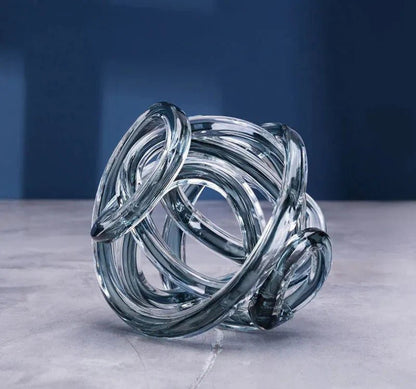 The Southern Atelier – Twisted Coil Glass Sculpture - The Southern AtelierSKU_1755802834569_473