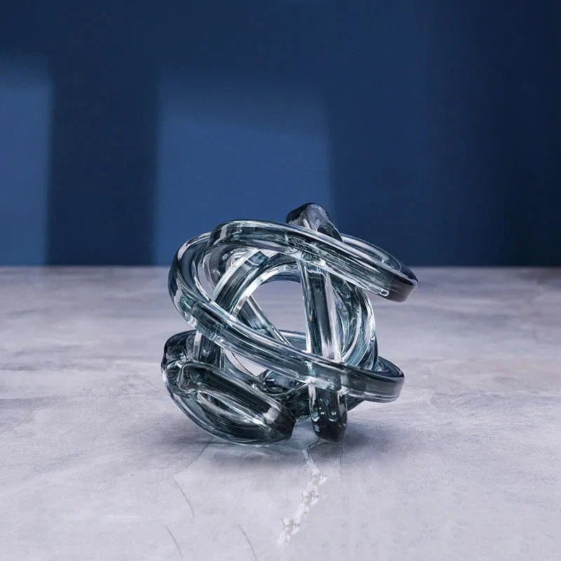 The Southern Atelier – Twisted Coil Glass Sculpture - The Southern AtelierSKU_1755802834569_473