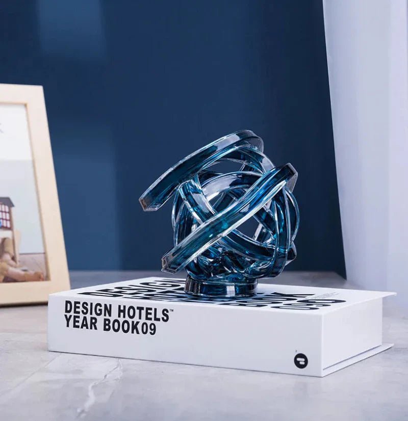 The Southern Atelier – Twisted Coil Glass Sculpture - The Southern AtelierSKU_1755802834569_473