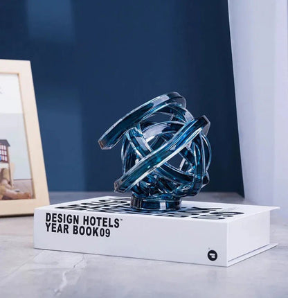 The Southern Atelier – Twisted Coil Glass Sculpture - The Southern AtelierSKU_1755802834569_473