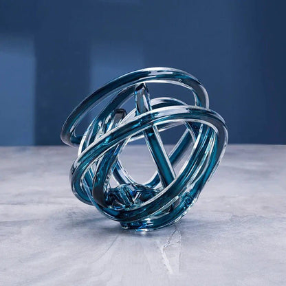 The Southern Atelier – Twisted Coil Glass Sculpture - The Southern AtelierSKU_1755802834569_864