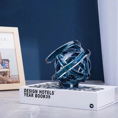 The Southern Atelier – Twisted Coil Glass Sculpture - The Southern AtelierSKU_1755802834569_864