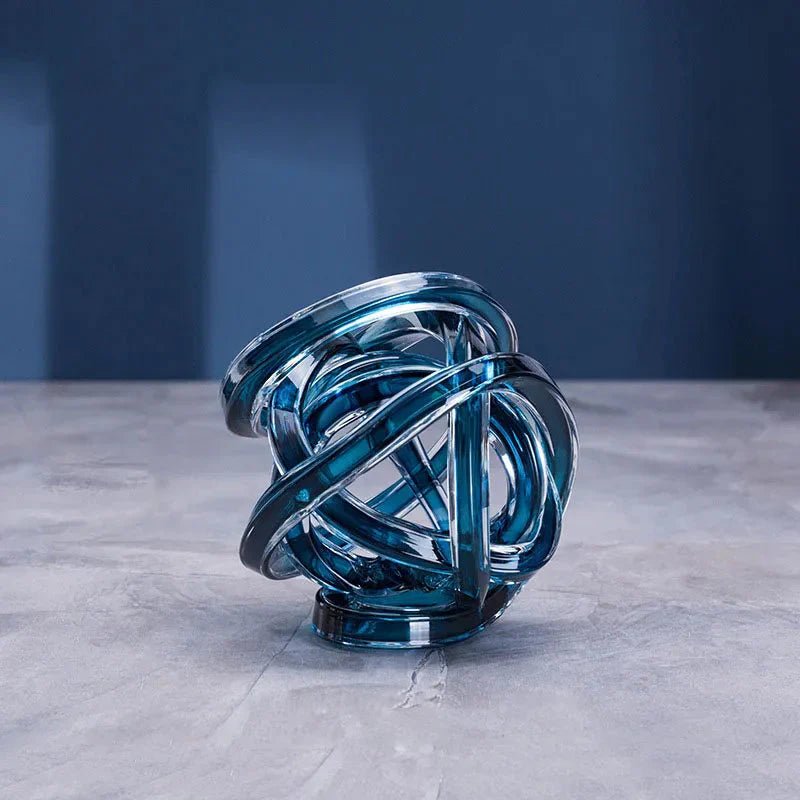 The Southern Atelier – Twisted Coil Glass Sculpture - The Southern AtelierSKU_1755802834569_864
