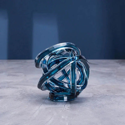 The Southern Atelier – Twisted Coil Glass Sculpture - The Southern AtelierSKU_1755802834569_864