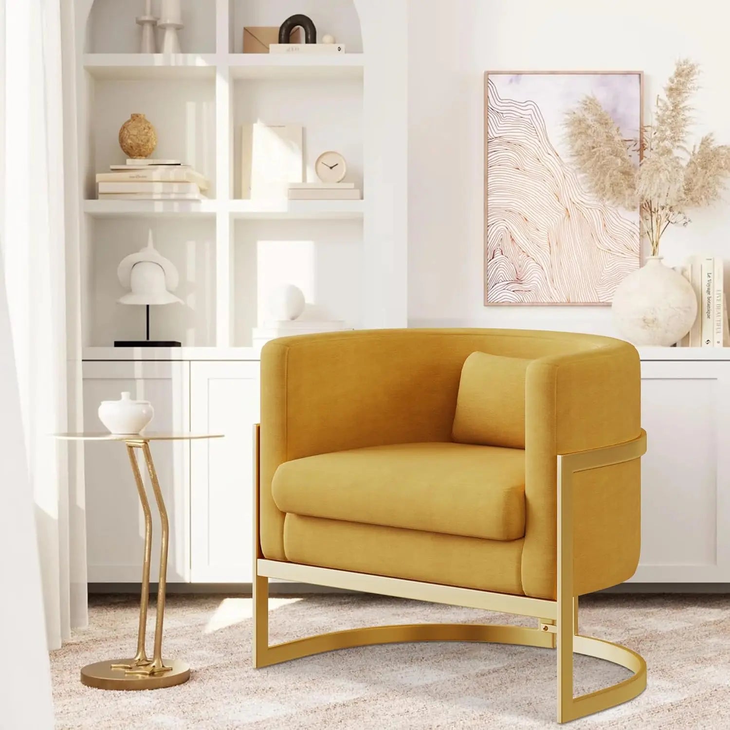 The Southern Atelier – Velvet Nest Lounge Chair - The Southern AtelierSKU_1754143265821_588