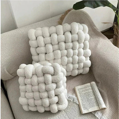 The Southern Atelier – Vibrant Textured Nordic Knot Cushion for a Serene Ambiance - The Southern AtelierSKU_1763119229408_760