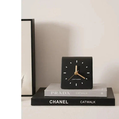 The Southern Atelier – Vintage Ceramic Desk Clock - The Southern AtelierSKU_1755802860418_356