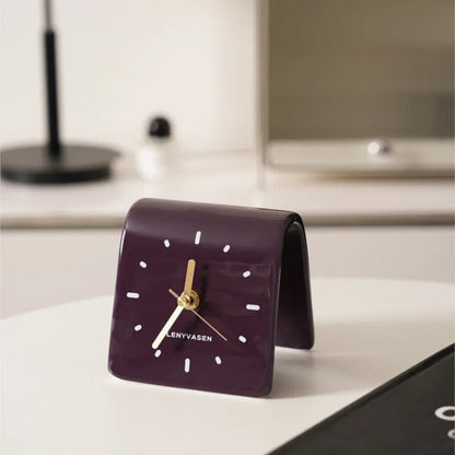 The Southern Atelier – Vintage Ceramic Desk Clock - The Southern AtelierSKU_1755802860418_356