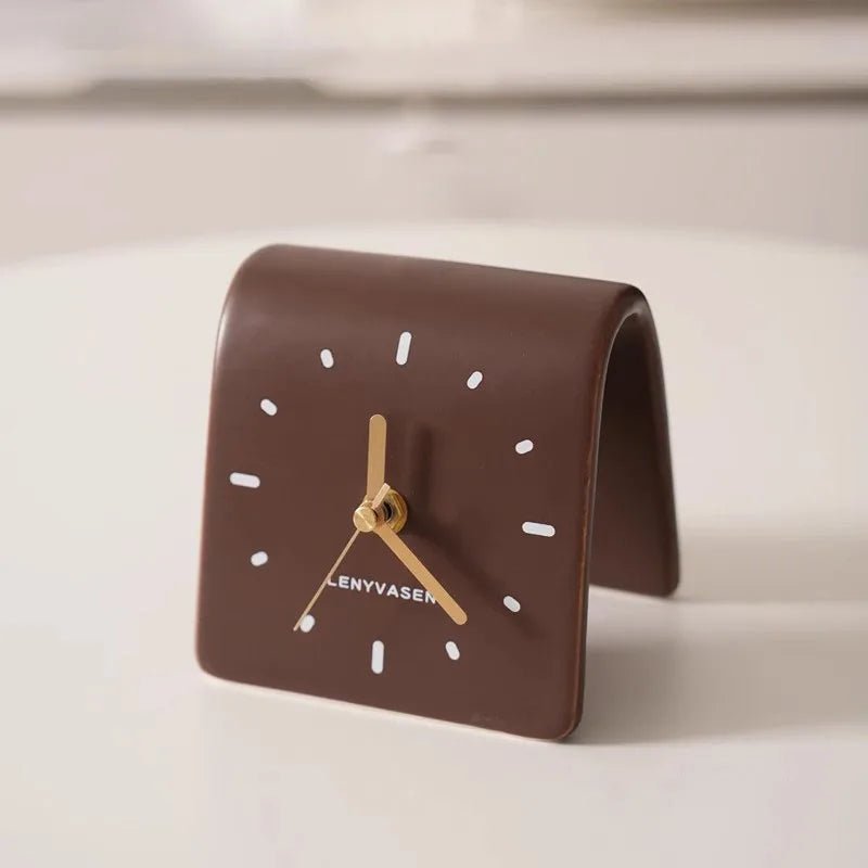 The Southern Atelier – Vintage Ceramic Desk Clock - The Southern AtelierSKU_1755802860418_390