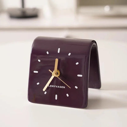 The Southern Atelier – Vintage Ceramic Desk Clock - The Southern AtelierSKU_1755802860418_873