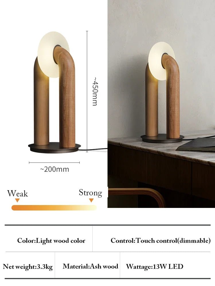 The Southern Atelier – Vintage Wood Table Lamp - The Southern AtelierSKU_1754206853521_14