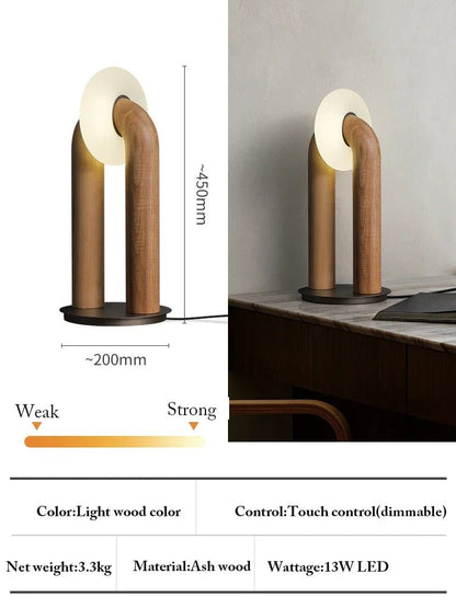 The Southern Atelier – Vintage Wood Table Lamp - The Southern AtelierSKU_1754206853521_14
