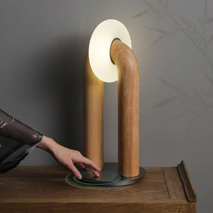 The Southern Atelier – Vintage Wood Table Lamp - The Southern AtelierSKU_1754206853521_14