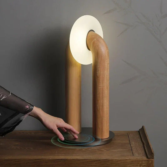 The Southern Atelier – Vintage Wood Table Lamp - The Southern AtelierSKU_1754206853521_14