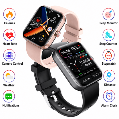 The Southern Atelier - Virello Needle-Free Blood Glucose Monitor Smartwatch for Real-Time Health Tracking - The Southern AtelierSKU_1786566000935_343