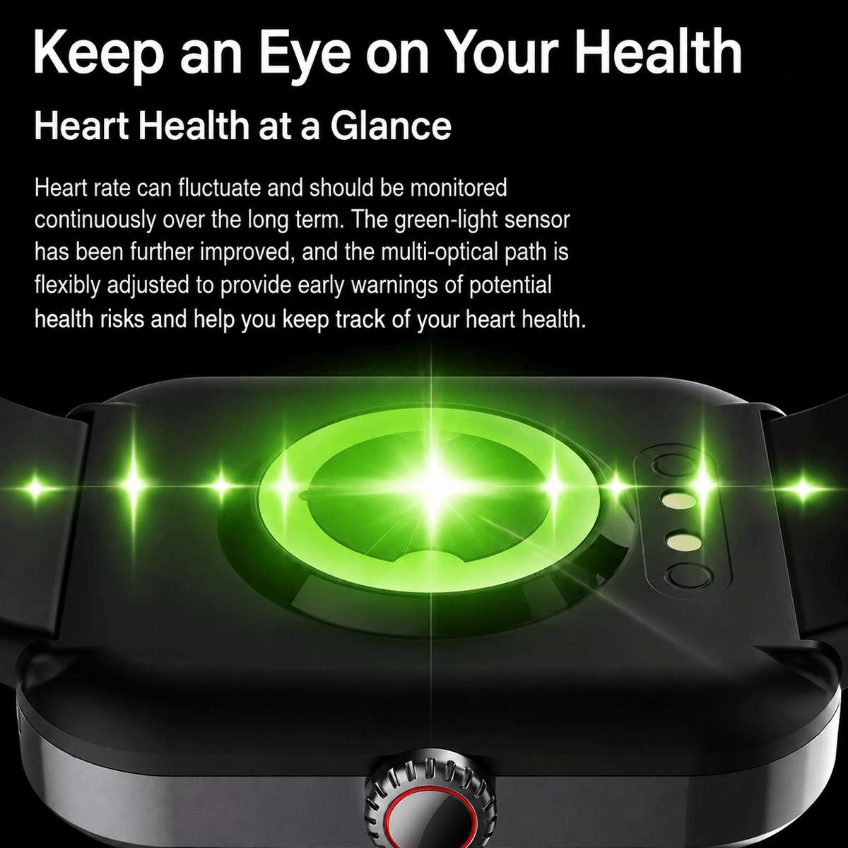 The Southern Atelier - Virello Needle-Free Blood Glucose Monitor Smartwatch for Real-Time Health Tracking - The Southern AtelierSKU_1786566000935_343