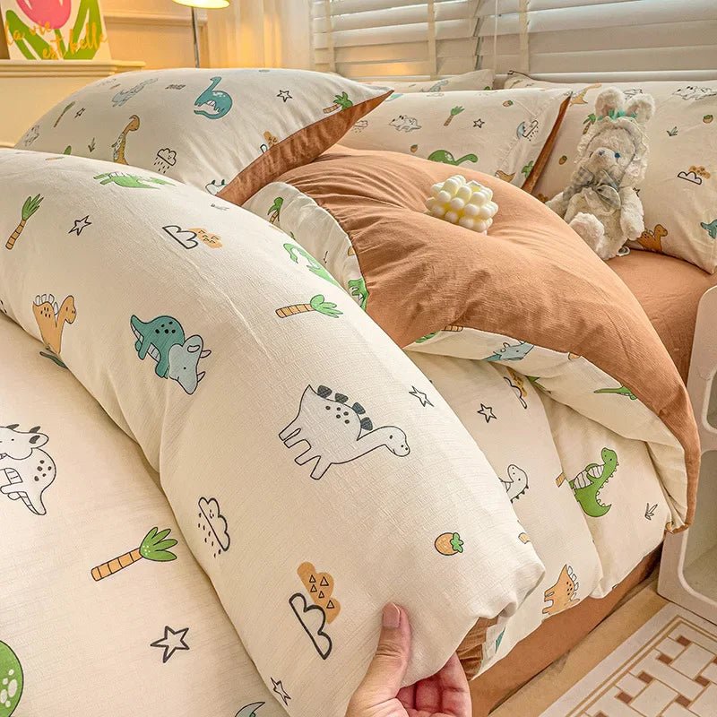 The Southern Atelier – Whimsical Cotton Bedding Set for Elegant Comfort with Timeless Charm - The Southern AtelierSKU_1769008035542_147