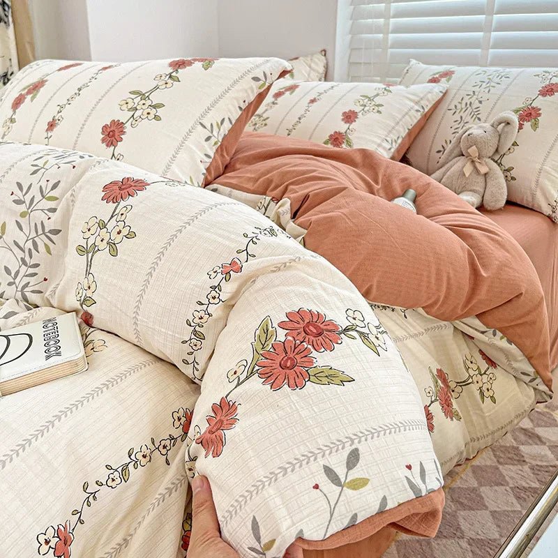The Southern Atelier – Whimsical Cotton Bedding Set for Elegant Comfort with Timeless Charm - The Southern AtelierSKU_1769008035542_177