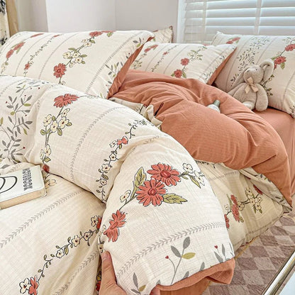 The Southern Atelier – Whimsical Cotton Bedding Set for Elegant Comfort with Timeless Charm - The Southern AtelierSKU_1769008035542_177