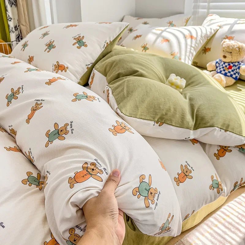 The Southern Atelier – Whimsical Cotton Bedding Set for Elegant Comfort with Timeless Charm - The Southern AtelierSKU_1769008035542_192