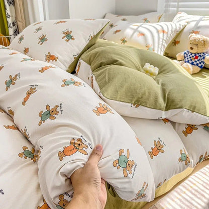 The Southern Atelier – Whimsical Cotton Bedding Set for Elegant Comfort with Timeless Charm - The Southern AtelierSKU_1769008035542_192