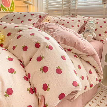 The Southern Atelier – Whimsical Cotton Bedding Set for Elegant Comfort with Timeless Charm - The Southern AtelierSKU_1769008035542_959