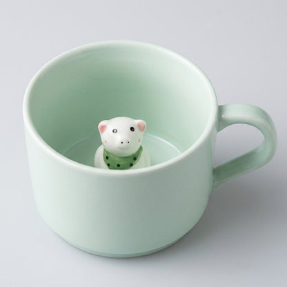 The Southern Atelier – Whimsical Earthenware 3D Animal Mug for a Stylish Tea Time - The Southern AtelierSKU_1775450197453_139