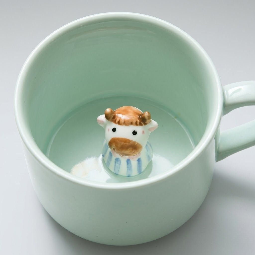 The Southern Atelier – Whimsical Earthenware 3D Animal Mug for a Stylish Tea Time - The Southern AtelierSKU_1775450197453_844