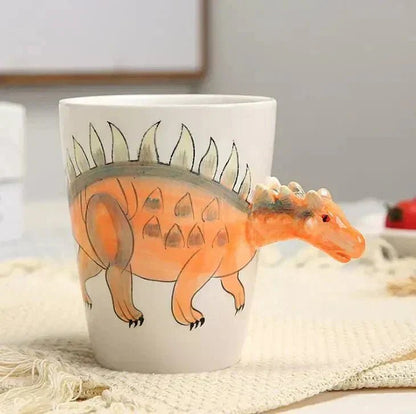 The Southern Atelier – Whimsical Hand-Painted Mug in 3D Dinosaur Design for a Cheerful Morning Vibe - The Southern AtelierSKU_1775450139103_582