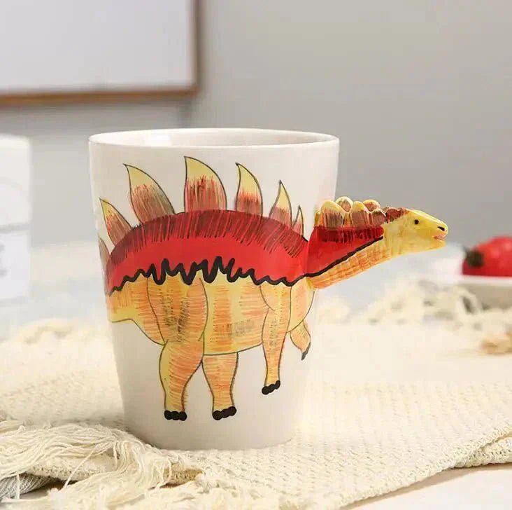 The Southern Atelier – Whimsical Hand-Painted Mug in 3D Dinosaur Design for a Cheerful Morning Vibe - The Southern AtelierSKU_1775450139103_697