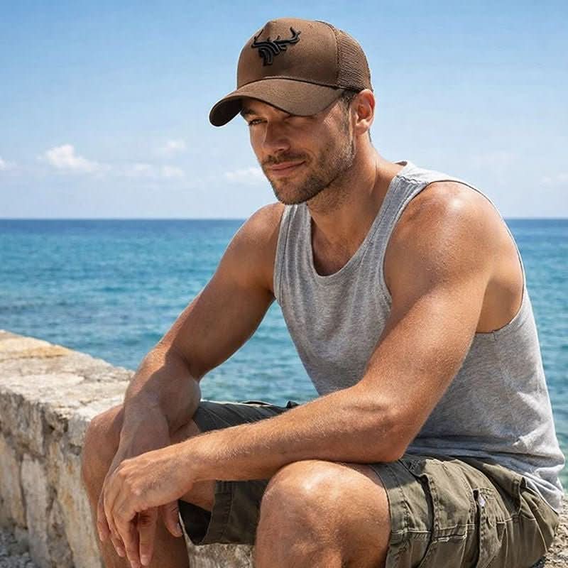 The Southern Atelier - Wildborn Men's Low-Profile Cap in Lightweight Breathable Fabric for Everyday and Outdoor Wear - The Southern AtelierSKU_1784316603798_220