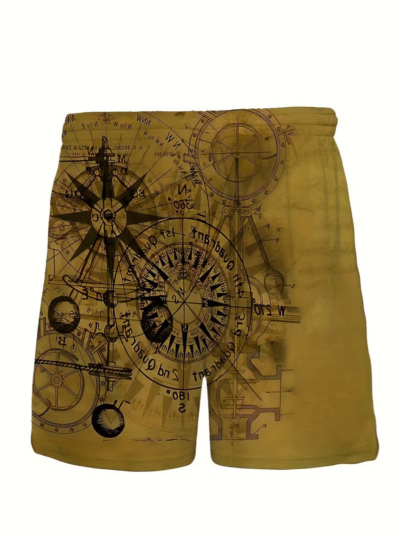 The Southern Atelier - Wildlands Quick-Dry Knee-Length Shorts for Travel and Everyday Wear - The Southern AtelierSKU_1784316676858_443