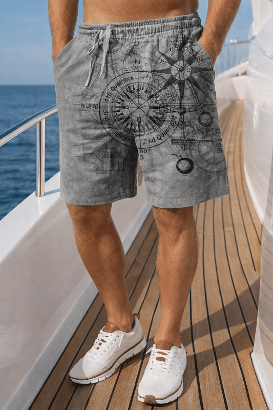 The Southern Atelier - Wildlands Quick-Dry Knee-Length Shorts for Travel and Everyday Wear - The Southern AtelierSKU_1784316676858_443
