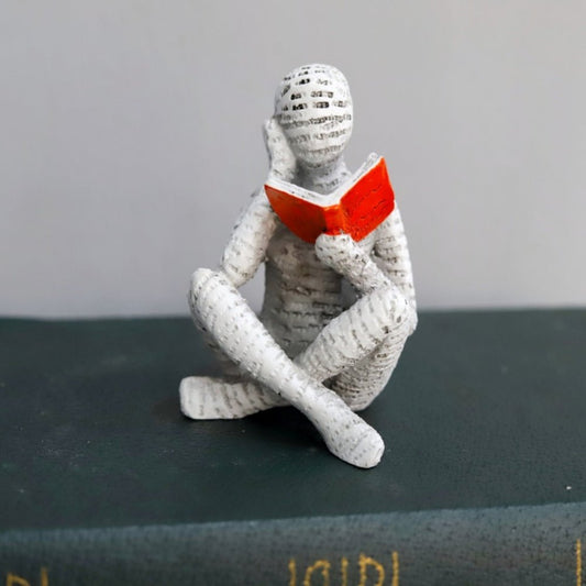 The Southern Atelier – Woman Reading Shelf Decor - The Southern AtelierSKU_1755202303683_160