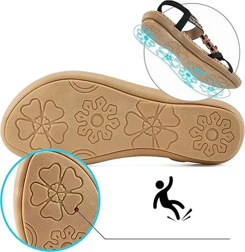 The Southern Atelier - Women's Vegan Orthopedic Sandals with Anti-Slip Stability Sole for All-Day Comfort - The Southern AtelierSKU_1786566475019_758