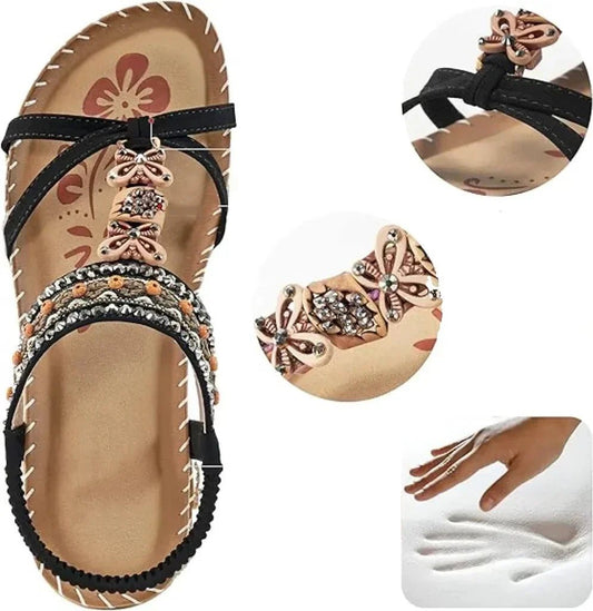 The Southern Atelier - Women's Vegan Orthopedic Sandals with Anti-Slip Stability Sole for All-Day Comfort - The Southern AtelierSKU_1786566475019_758