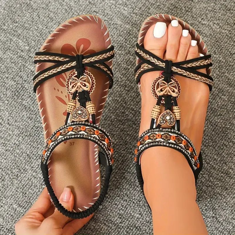 The Southern Atelier - Women's Vegan Orthopedic Sandals with Anti-Slip Stability Sole for All-Day Comfort - The Southern AtelierSKU_1786566475020_367