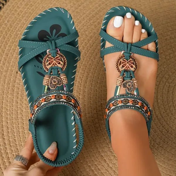 The Southern Atelier - Women's Vegan Orthopedic Sandals with Anti-Slip Stability Sole for All-Day Comfort - The Southern AtelierSKU_1786566475020_422
