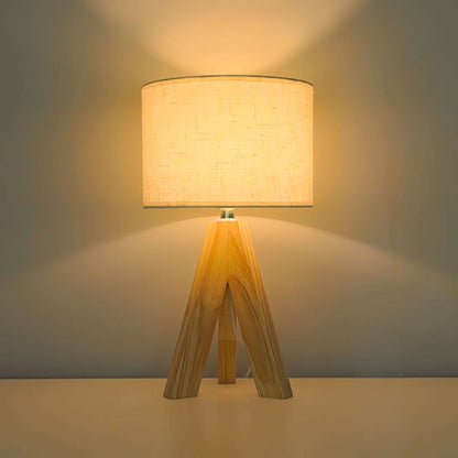 The Southern Atelier – Wooden Tripod USB Lamp - The Southern AtelierSKU_1755202180203_140