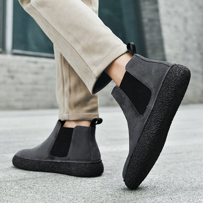 Winslow Suede Chelsea Boots with Supportive Cushioned Insole for All-Day Comfort - The Southern AtelierSKU_1791063517581_412