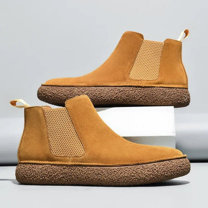 Winslow Suede Chelsea Boots with Supportive Cushioned Insole for All-Day Comfort - The Southern AtelierSKU_1791063517581_816