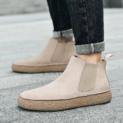 Winslow Suede Chelsea Boots with Supportive Cushioned Insole for All-Day Comfort - The Southern AtelierSKU_1791063517581_823