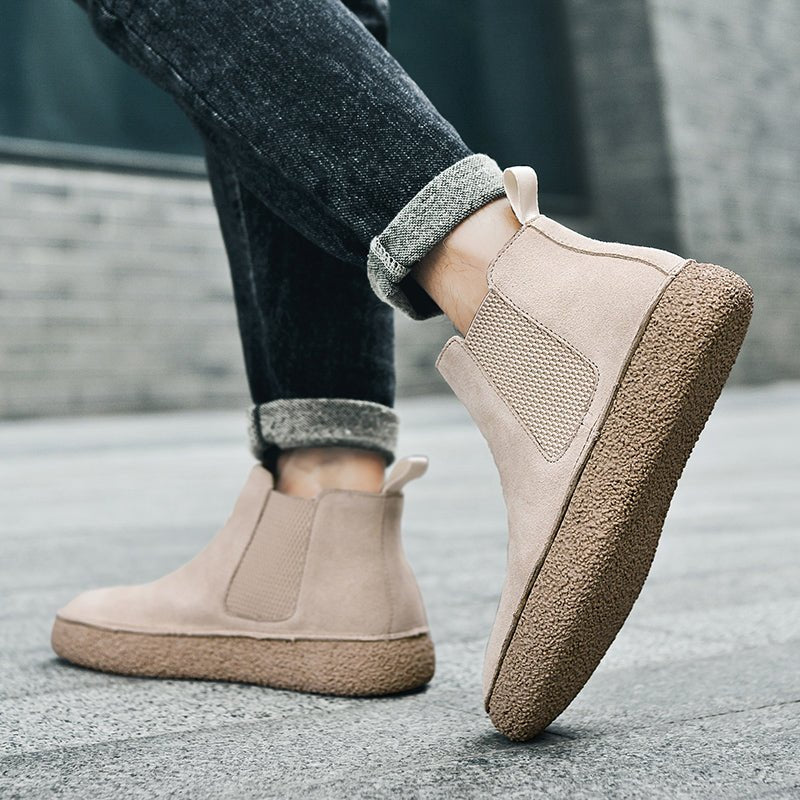 Winslow Suede Chelsea Boots with Supportive Cushioned Insole for All-Day Comfort - The Southern AtelierSKU_1791063517581_823