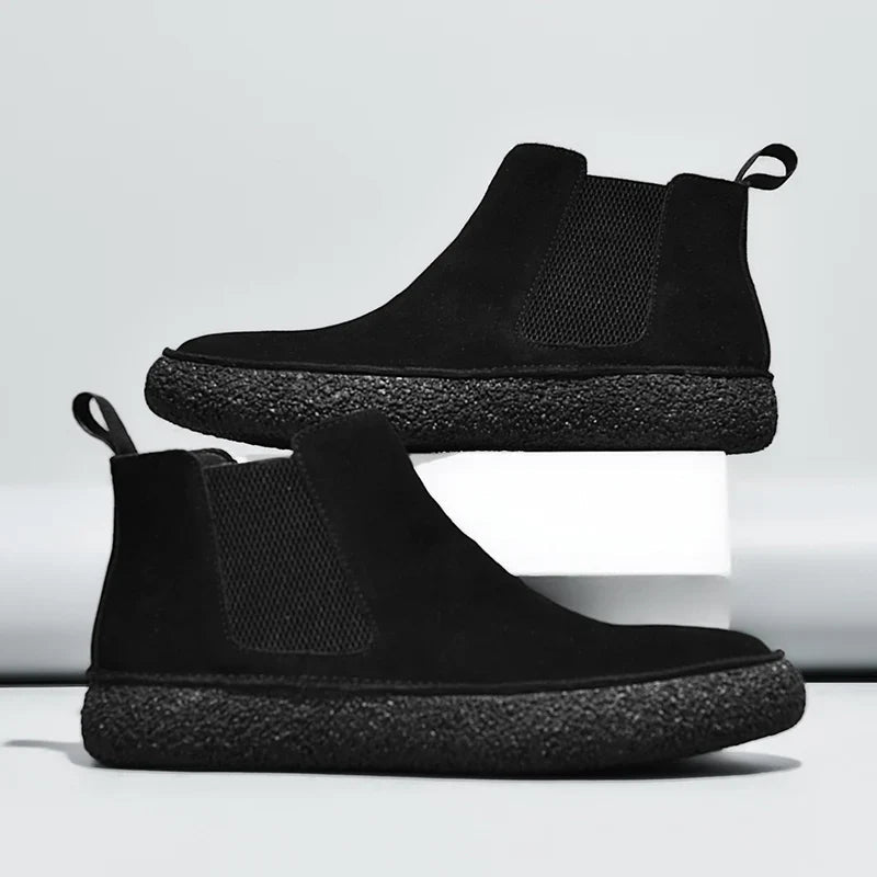 Winslow Suede Chelsea Boots with Supportive Cushioned Insole for All-Day Comfort - The Southern AtelierSKU_1791063517582_3
