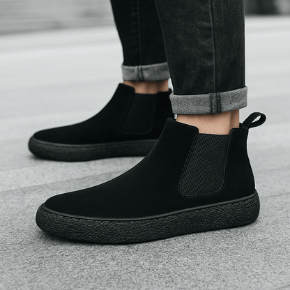 Winslow Suede Chelsea Boots with Supportive Cushioned Insole for All-Day Comfort - The Southern AtelierSKU_1791063517582_3